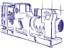 ДЭС (ДГУ) ЭТРО АД1450-Т400 6300В изготовлены с двигателем MTU 12V4000G63 от российского производителя АО «Электроагрегат» Дизель-генератор ЭТРО в Мытищах АД1450-Т400 с двигателем MTU 12V4000G63 от российского производителя